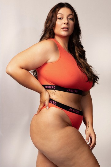 TOP CROPPED LARANJA ISLA